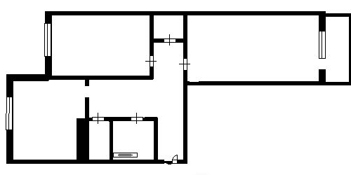 2-комн квартира Дунайский проспект, 3