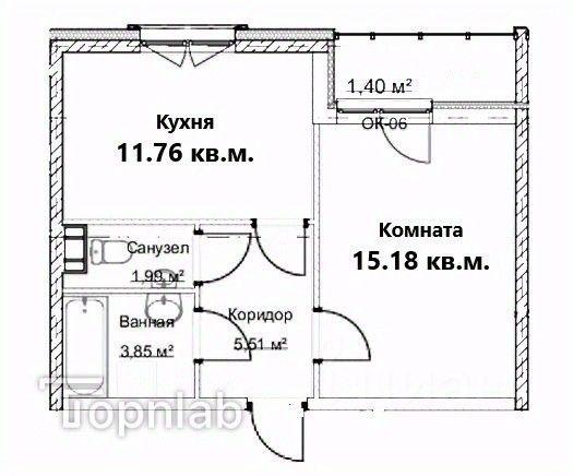 Продажа 1-комн квартиры на вторичном рынке Большой Смоленский проспект, 30