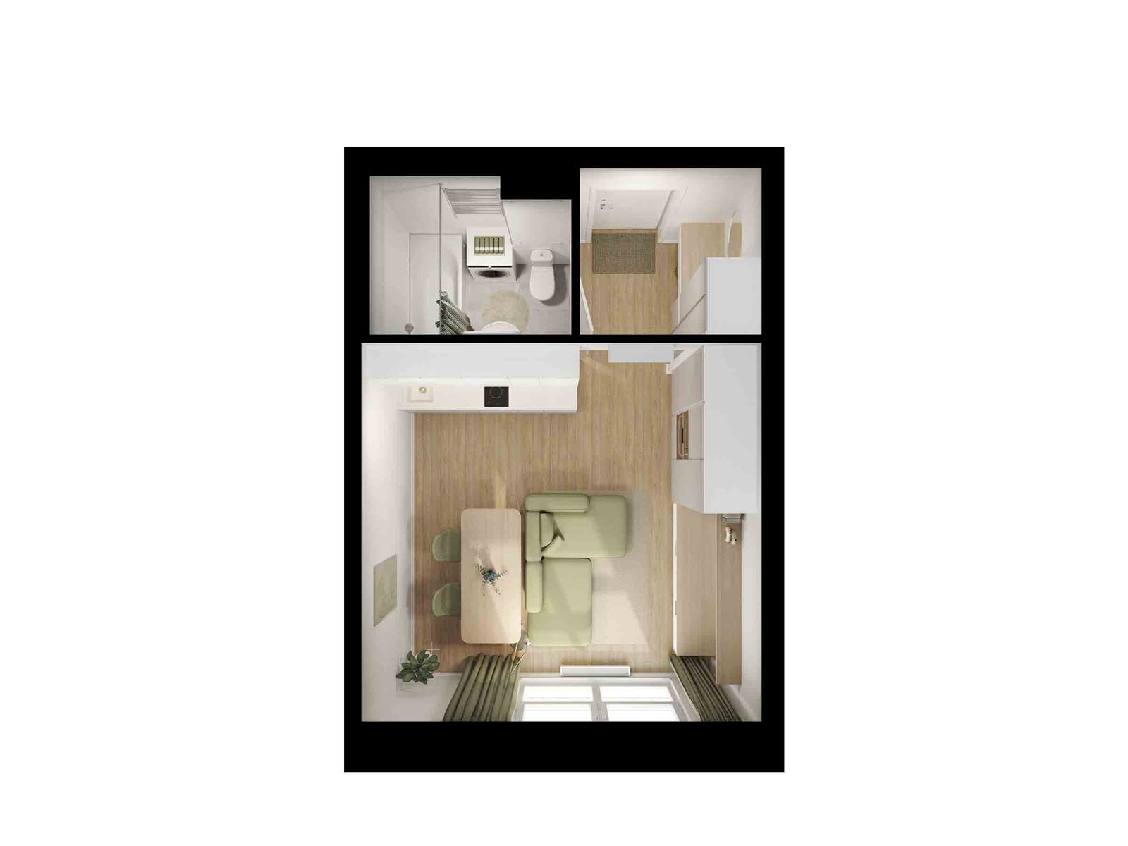 Продажа студии Ильинское-Усово, Ильинские луга, корп. 3.3