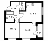 Продать Квартиры в новостройке Колпино г., Загородная ул.   D