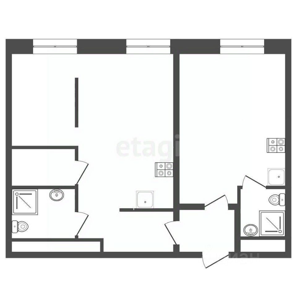 Продажа 2-комн квартиры на вторичном рынке Амурская улица, 1Ак1