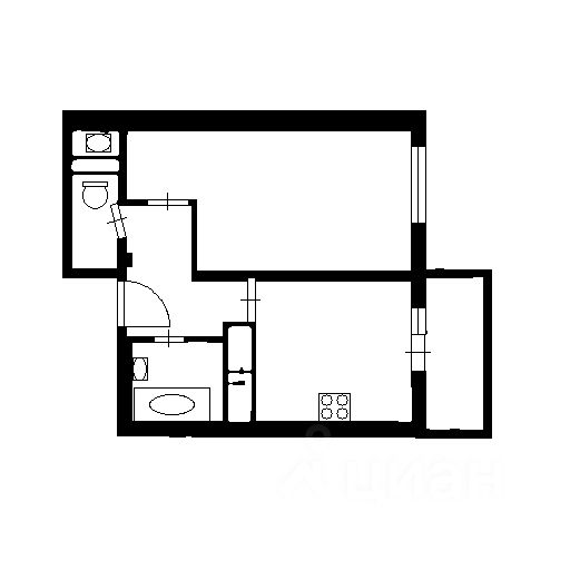 Аренда 1-комн квартиры на вторичном рынке проспект Энергетиков, 9к6