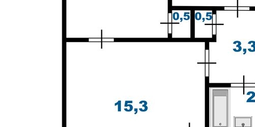 4-комн квартира проспект Народного ополчения, 89