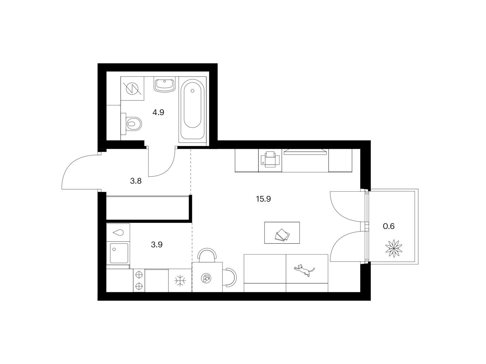 Студия Кронштадтский б-р, вл. 11