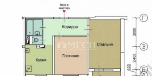 2-комн квартира Тихвинская улица,  д. 12