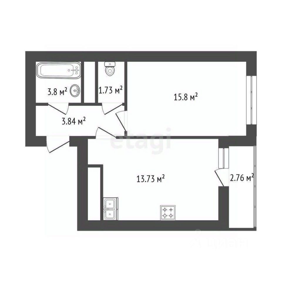 Продажа 1-комн квартиры на вторичном рынке Планерная улица, 97к2
