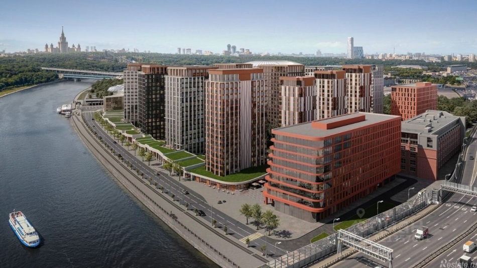 Продажа 2-комн квартиры в новостройке Лужнецкая наб,  д. 2/4,  к. 23Б