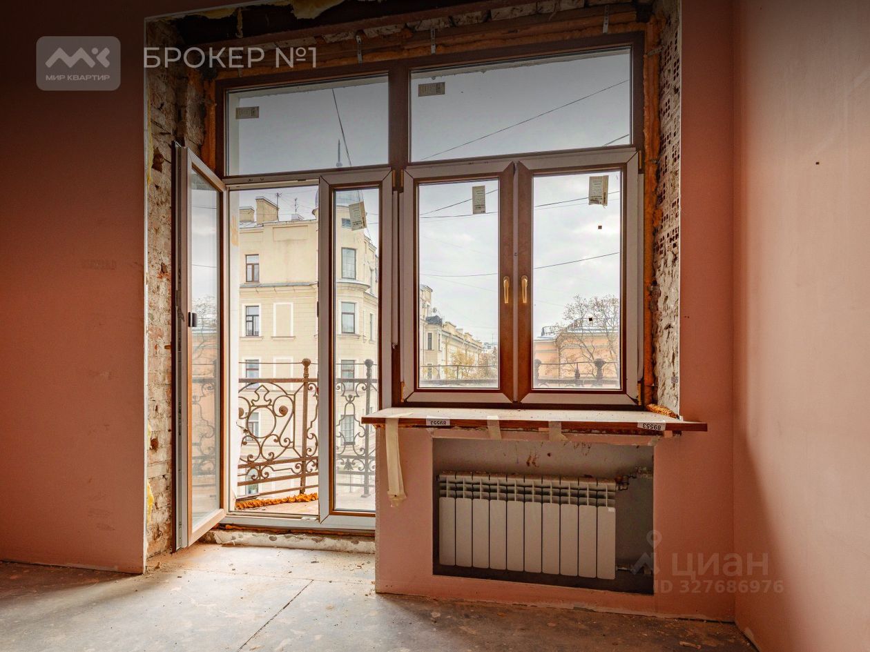 Продажа 6-комн квартиры на вторичном рынке Фурштатская улица, 42