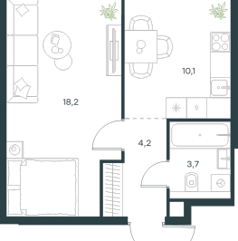 Продажа 1-комн квартиры в новостройке Москва г., Южнопортовая ул.,  к. 11