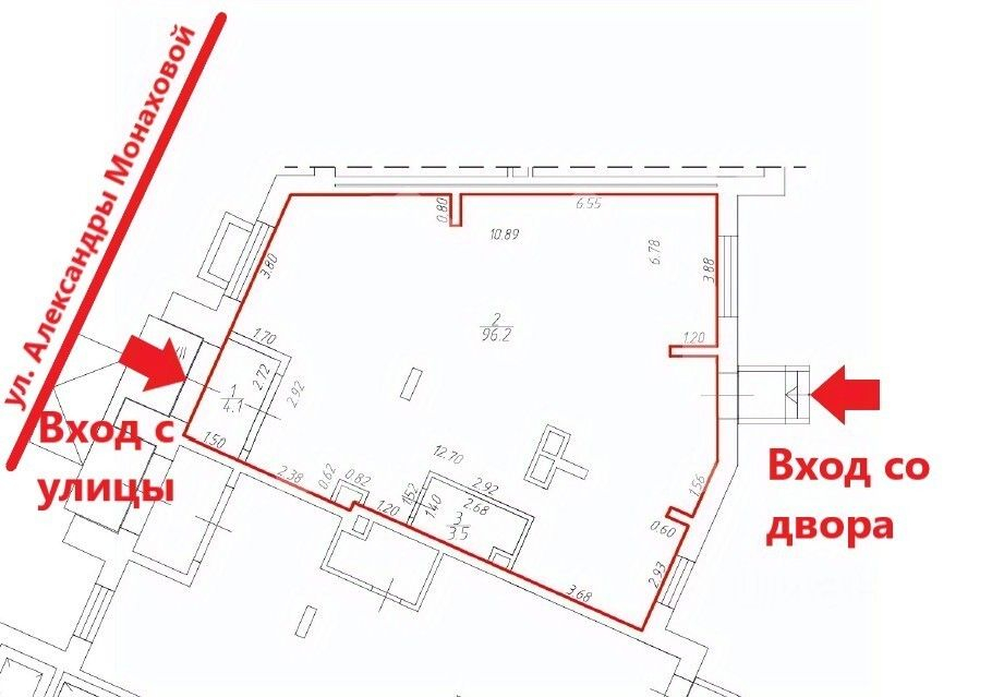 Аренда торгового помещения Коммунарка п, Липовый Парк ул,  д. 11