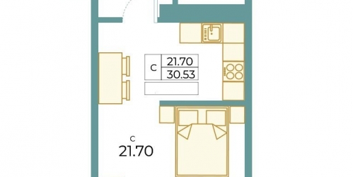 Студия Таллинская ул. ,  д. 11