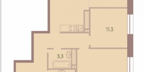 2-комн квартира ул Ремесленная,  д. 7
