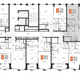 Продажа 3-комн квартиры на вторичном рынке Шелепихинская набережная,  д. 40 к2