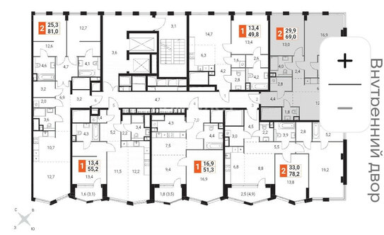 Продажа 3-комн квартиры на вторичном рынке Шелепихинская набережная,  д. 40 к2