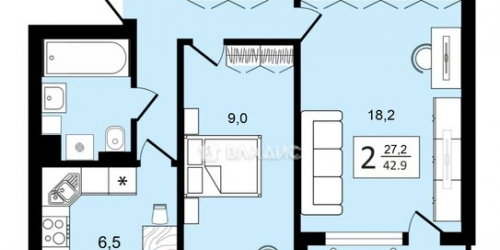 2-комн квартира Шенкурский проезд,  д. 10Б