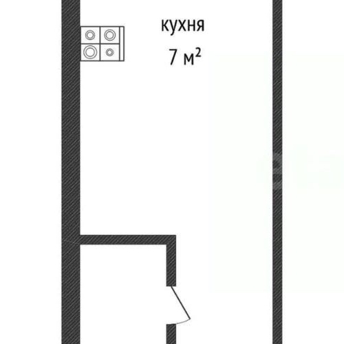 1-комн квартира Будогощь пгт, улица Кооперативная, 28