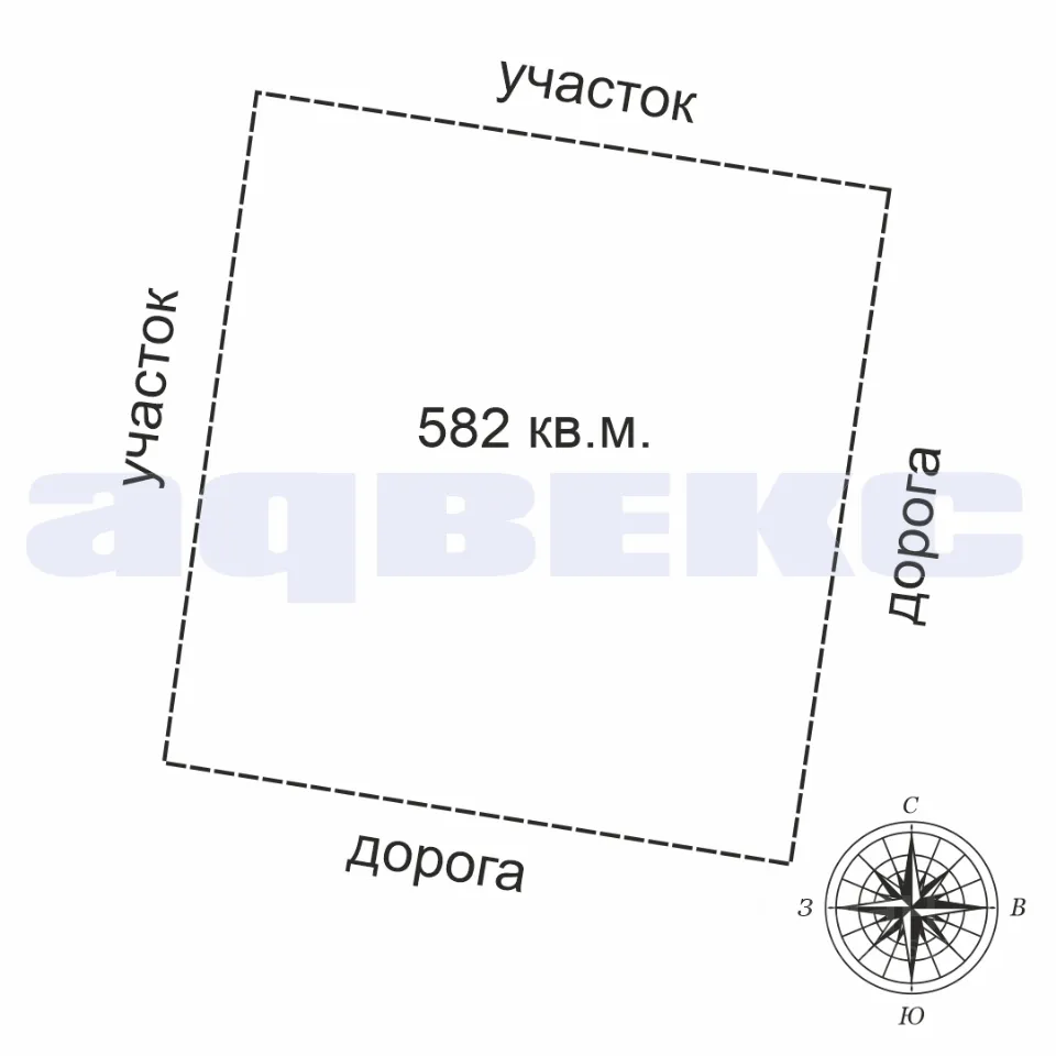 Продажа земли Восход садоводческий массив, Кировец-3/7 СНТ, аллея 3-я,  д. 25