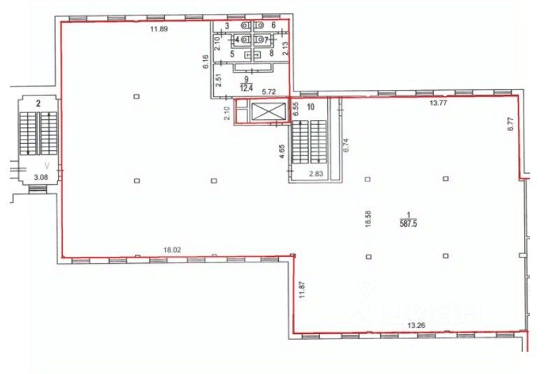 Аренда офиса 8 Марта ул,  д. 14