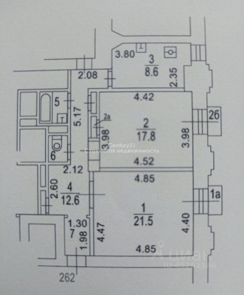 Продажа 2-комн квартиры на вторичном рынке Садовая-Спасская улица, 21/1