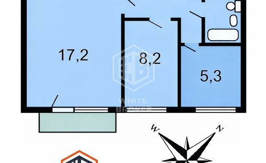 Продажа 2-комн квартиры на вторичном рынке Красногвардейская 3-я ул,  д. 6