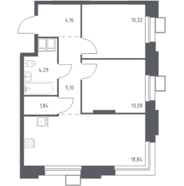Продажа 2-комн квартиры в новостройке Дудкино д., Цветочная ул., к. 2.4 Продажа 2-комн квартиры в новостройке Дудкино д., Цветочная ул., к. 2.4