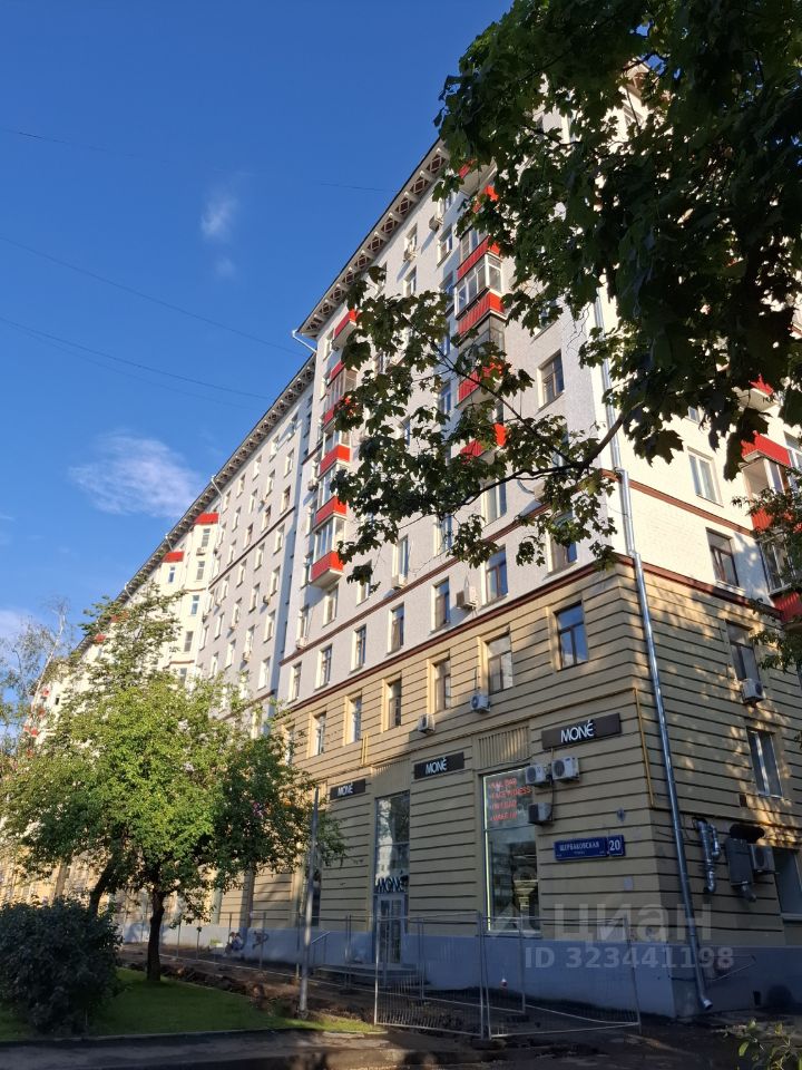 Продажа 2-комн квартиры на вторичном рынке Щербаковская улица, 20