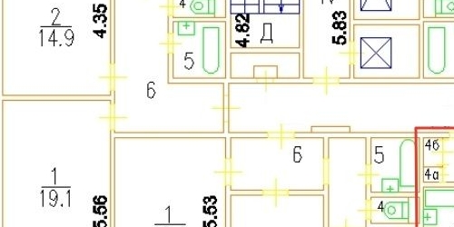 1-комн квартира Кантемировская улица, 12К1