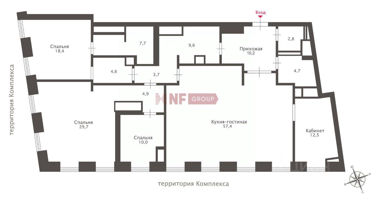 Продажа 3-комн квартиры на вторичном рынке Ленинградский проспект, 36с31