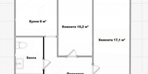 2-комн квартира Гурьянова ул,  д. 43