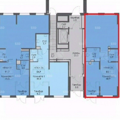 Торговое помещение Красногорск г, Ильинское-Усово п, Заповедная ул,  д. 22