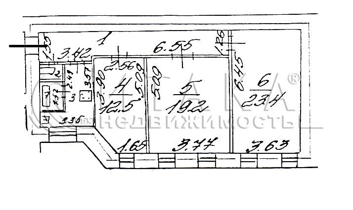 Продажа 3-комн квартиры на вторичном рынке Казанская,  д. 33/5
