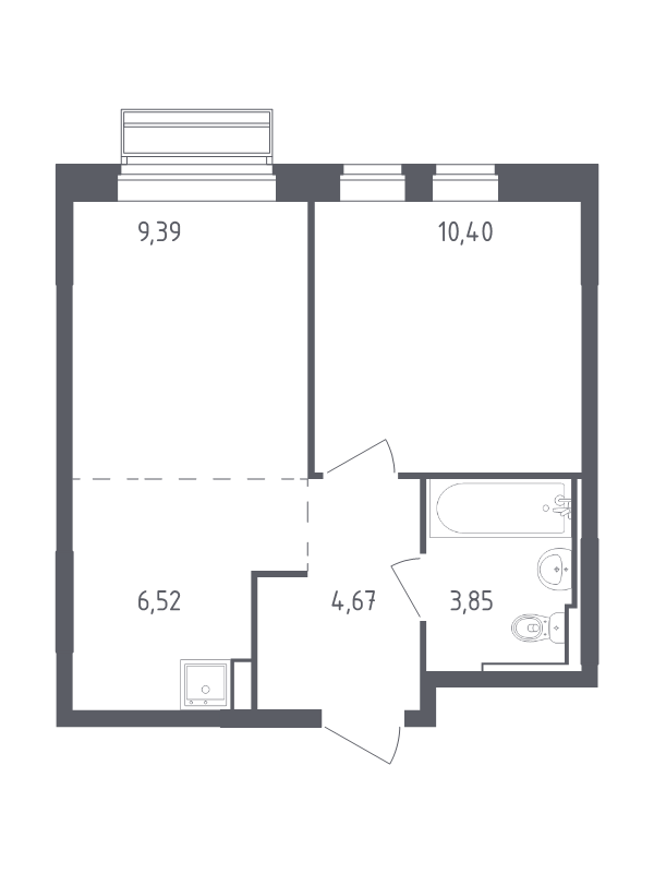 Продажа 1-комн квартиры в новостройке Лайково с., Лесная ул.,  к. 55