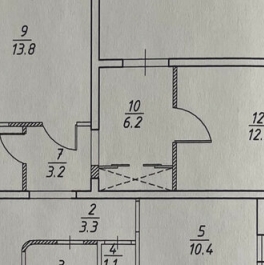 Продажа 3-комн квартиры на вторичном рынке ул Лукинская,  д. 18,  к. 1