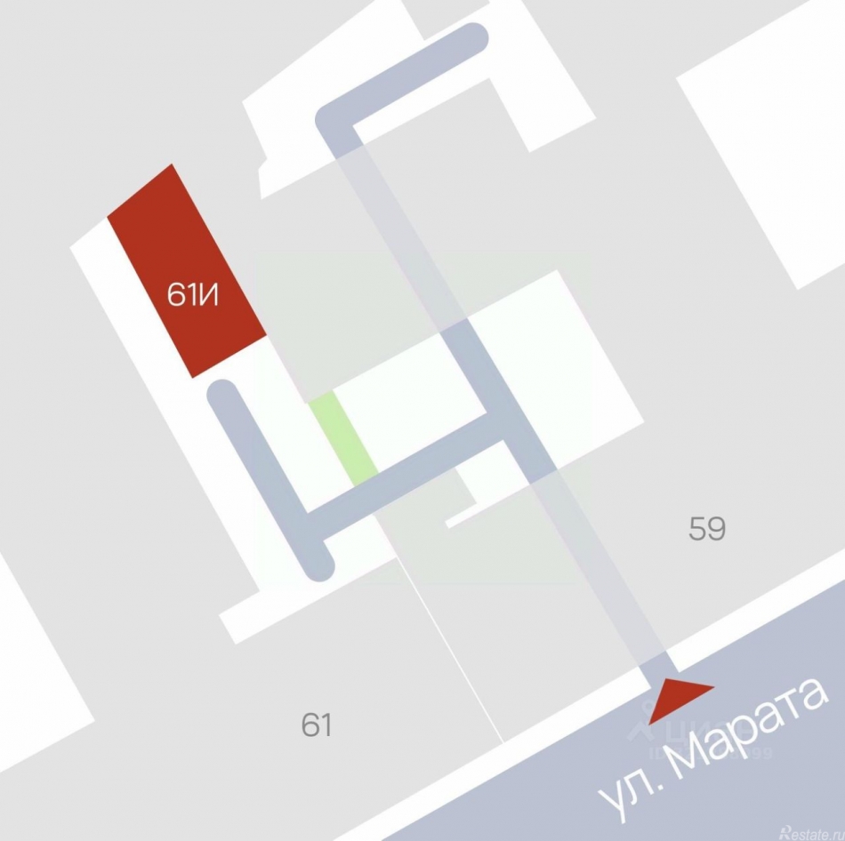 Продажа отдельного здания ул Достоевского,  д. 38