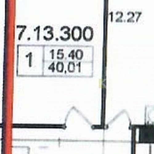 1-комн квартира улица Красуцкого, 3М