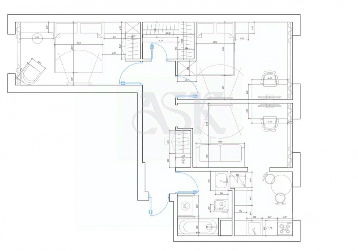Продажа 3-комн квартиры на вторичном рынке улица Красного Маяка, 5К1