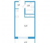 Продать Квартиры в новостройке Шушары п., Окуловская ул.   1