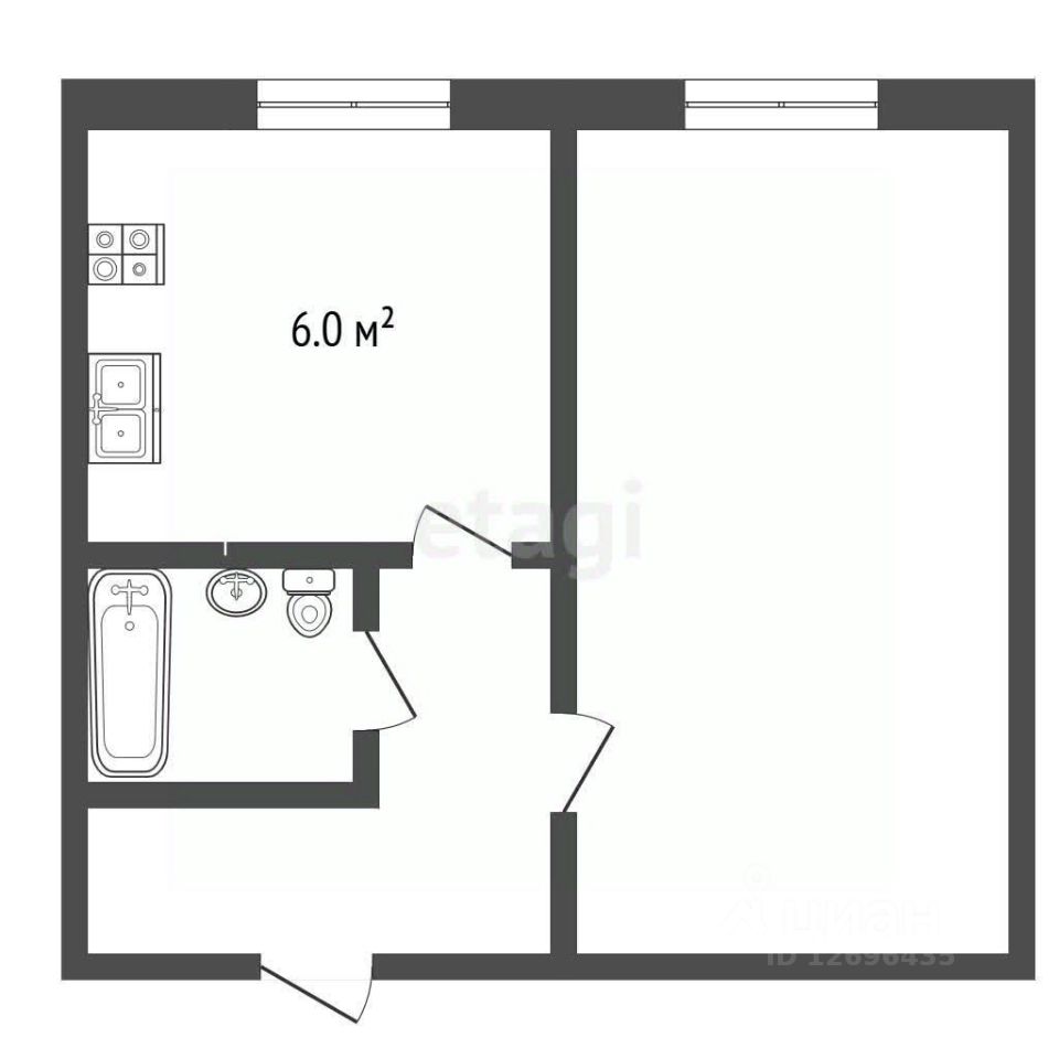 Продажа 1-комн квартиры на вторичном рынке Балашиха,  д. 40