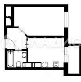 Продажа 1-комн квартиры на вторичном рынке Заречная улица,  д. 17