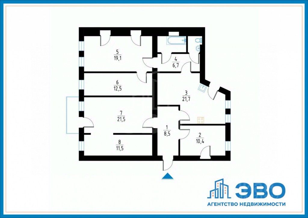 Продажа 5-комн квартиры на вторичном рынке Вознесенский проспект, 51