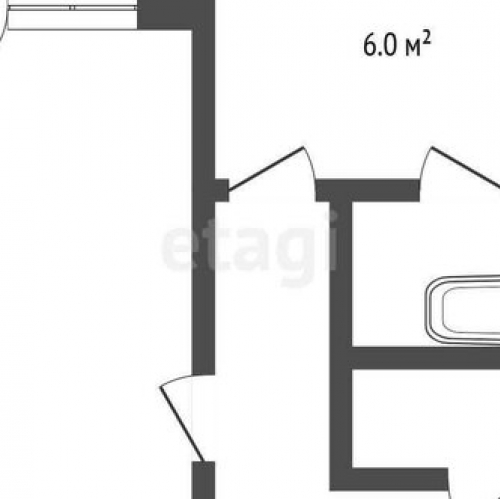 1-комн квартира Егорьевск, ул Владимирская,  д. 6