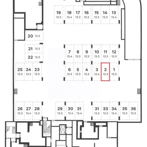 Гараж/парковка 1-й Стрелецкий проезд,  д. 18