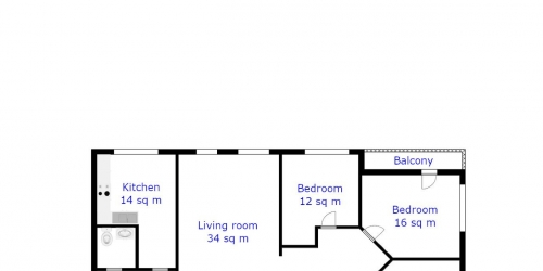 4-комн квартира Козихинский М. пер,  д. 7