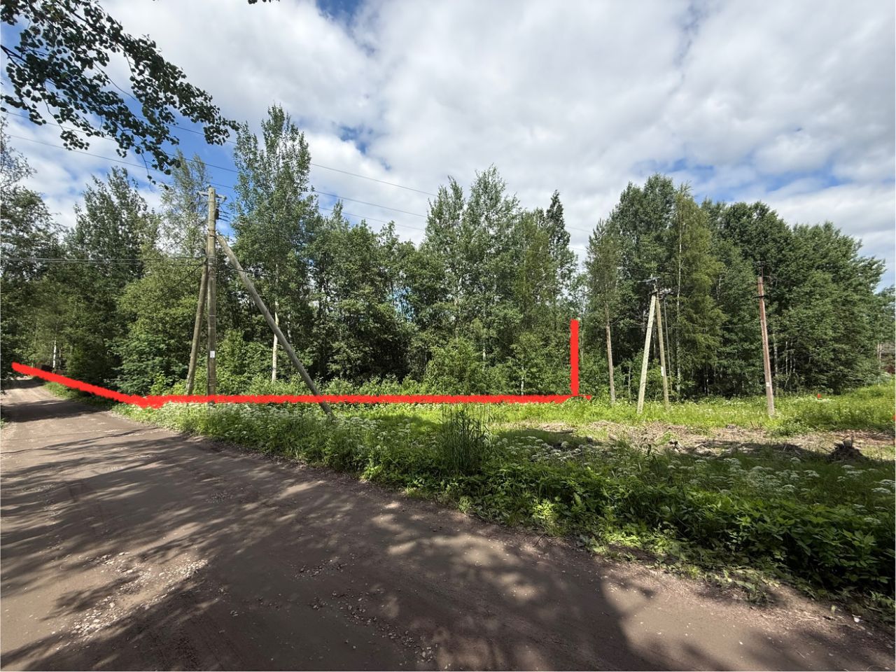 Продажа земли пос. Глубокое, улица Центральная