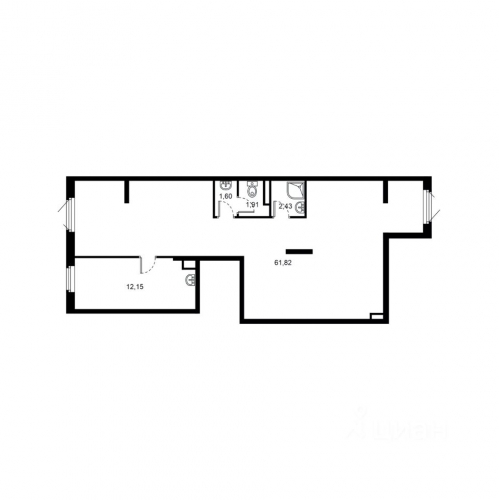 Помещение свободного назначения Шушары п,  д. 5 к1 с1