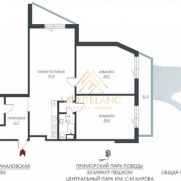 Продажа 3-комн квартиры на вторичном рынке Ждановская улица,  д. 45