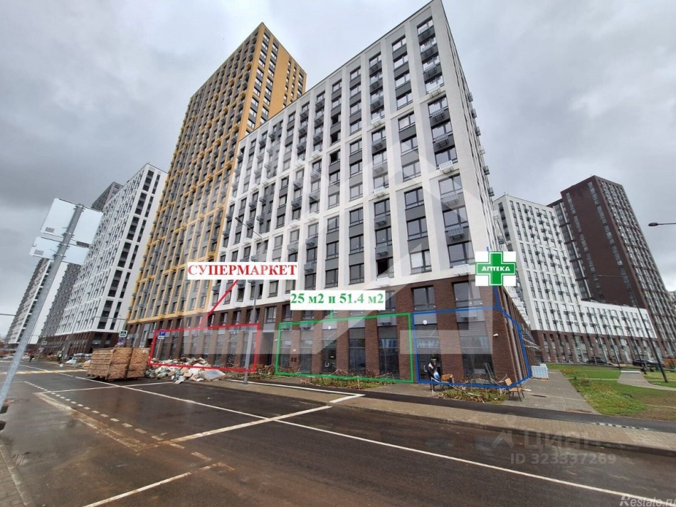 Аренда торгового помещения Производственная улица,  д. 17А