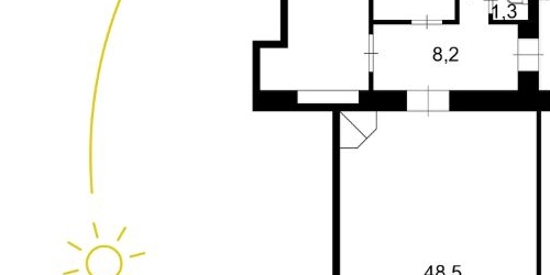 3-комн квартира Дмитровский переулок, 3-5