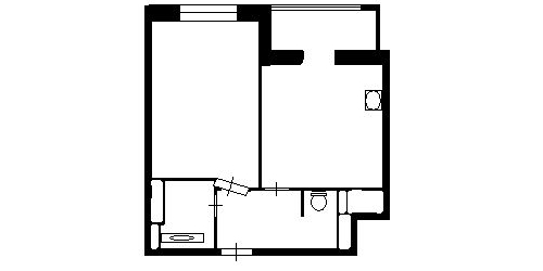 1-комн квартира Скаковая улица, 15К2