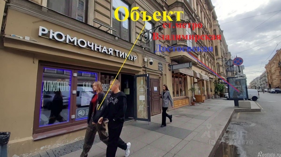 Аренда ПСН ул Рубинштейна,  д. 2/45